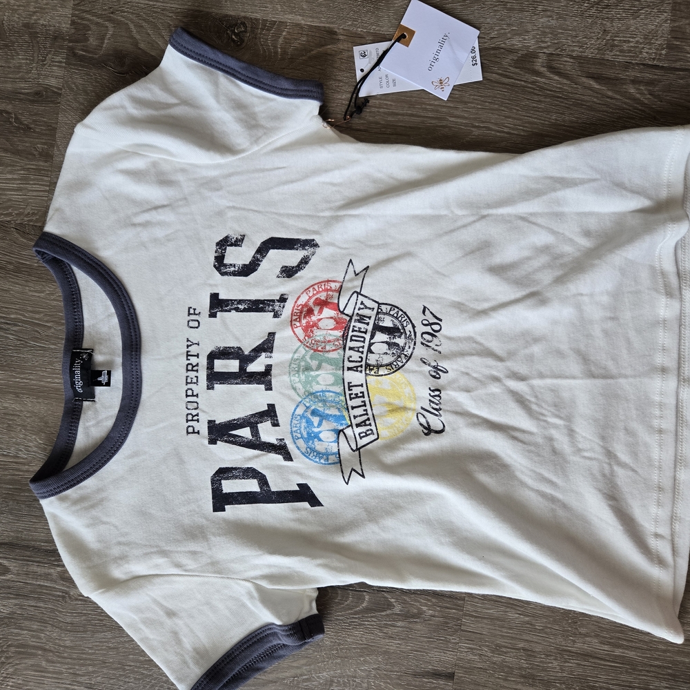 Ivory Short Sleeve Tee